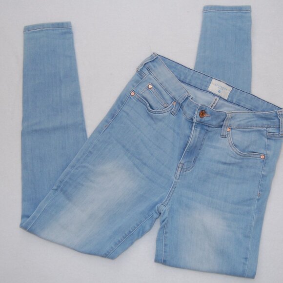 Celebrity Pink Juniors' Mid Rise Skinny Ankle Jeans, Size 7 / 28 - Picture 4 of 7